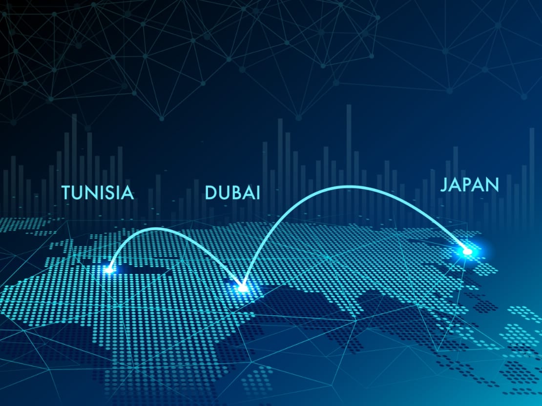 Japan, Dubai, and Tunisia…Experts in these countries work as a single team