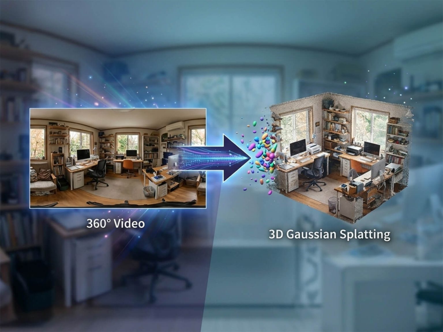 3D Gaussian Splatting from 360° Images | Avaxia Asia LTD